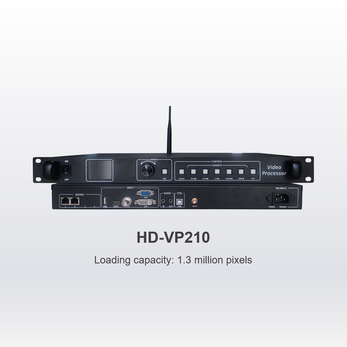 Three-in-one LED Video Processor HD-VP210A
