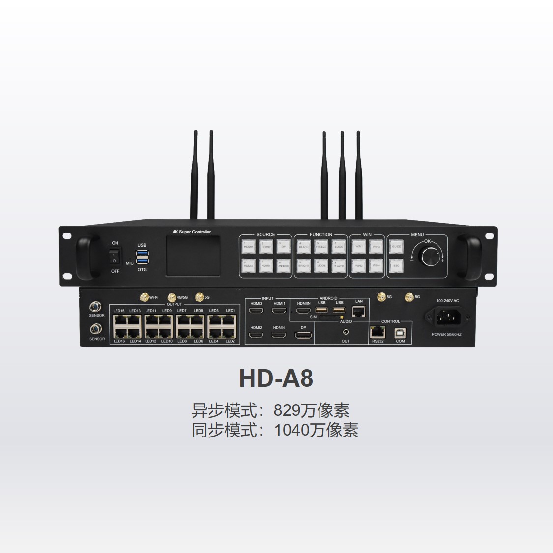 4K超级主控HD-A8